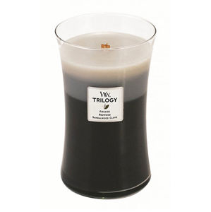 WoodWick Vonná sviečka váza Trilogy Warm Woods 609,5 g