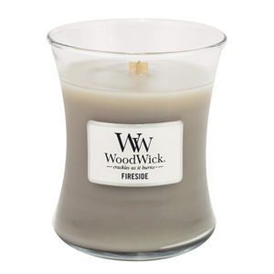 WoodWick Vonná sviečka váza Fireside 275 g