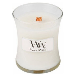 WoodWick Vonná sviečka váza Linen 85 g