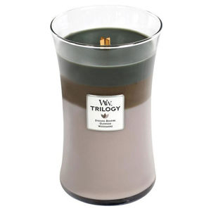 WoodWick Vonná sviečka váza Trilogy Cozy Cabin 609,5 g