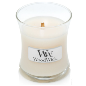 WoodWick Vonná sviečka váza White Honey 85 g