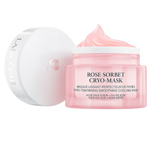 Lancôme Vyhladzujúci pleťová maska s ružovou vodou Rose Sorbet Cryo-Mask (Pore-Tightening Smoothing Cooling Mask) 50 ml
