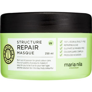Maria Nila Vysoko intenzívna hydratačná maska na vlasy Structure Repair (Masque) 250 ml