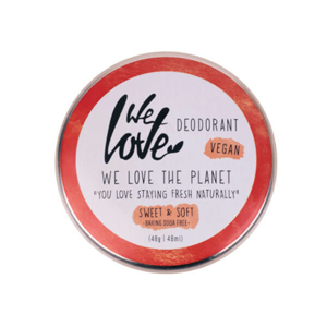 We Love the Planet Prírodný krémový dezodorant "Sweet & Soft " 48 g
