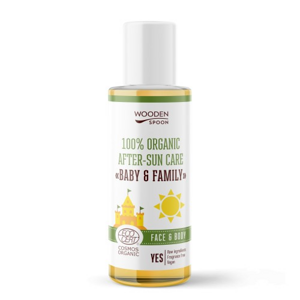 WoodenSpoon Detský organický olej po opaľovaní Baby & Family 100 ml