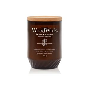 WoodWick Vonná sviečka ReNew sklo veľké Lavender & Cypress 368 g