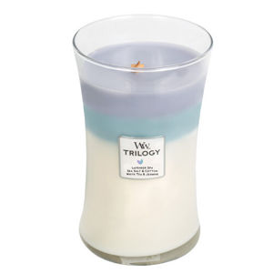 WoodWick Vonná sviečka váza veľká Trilogy Calming Retreat 609,5 g