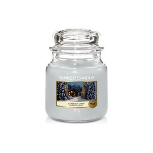 Yankee Candle Aromatická sviečka Classic stredná Candlelit Cabin 411 g