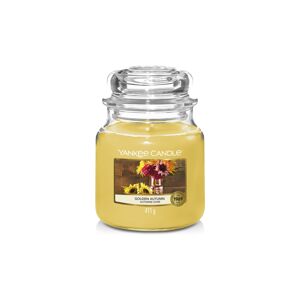 Yankee Candle Aromatická sviečka Classic stredná Gold en Autumn 411 g