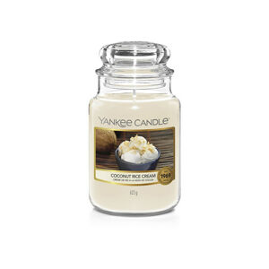 Yankee Candle Aromatická sviečka Classic veľká Coconut Rice Cream 623 g