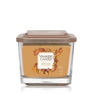 Yankee Candle Aroma sviečka malá hranatá Elevation Amber & Acorn 96 g