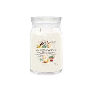 Yankee Candle Aromatická sviečka Signature sklo veľké Sweet Vanilla Horchata 567 g
