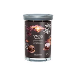 Yankee Candle Aroma tická sviečka Signature tumbler veľký Black Coconut 567 g