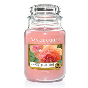 Yankee Candle Aromatická sviečka veľká Sun-Drenched Apricot Rose 623 g