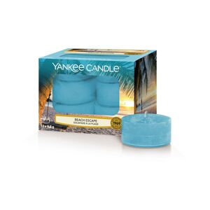Yankee Candle Aromatické čajové sviečky Beach Escape 12 x 9,8 g