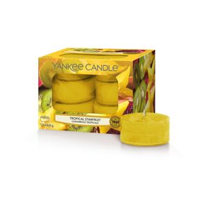 Yankee Candle Aromatické čajové sviečky Tropica l Starfruit 12 x 9,8 g