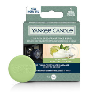 Yankee Candle Náplň do difuzéra do zásuvky auta Car Powered Vanilla Lime 1 ks