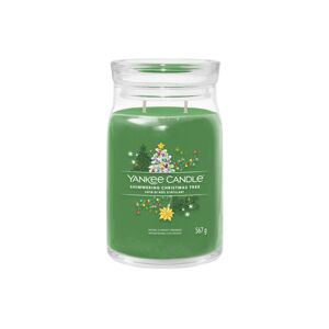 Yankee Candle Aromatická sviečka Signature sklo veľké Shimmering Christmas Tree 567 g