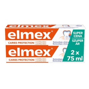 Elmex Zubná pasta Anti Caries Protection Duopack 2 x 75 ml